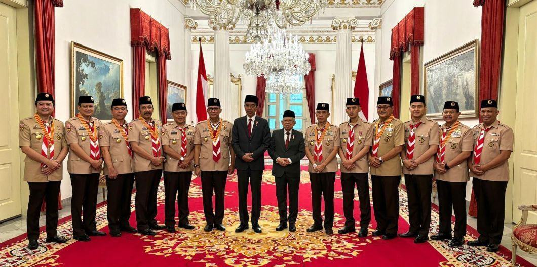 Pelantikan Pengurus Kwarnas Pramuka 2023-2028